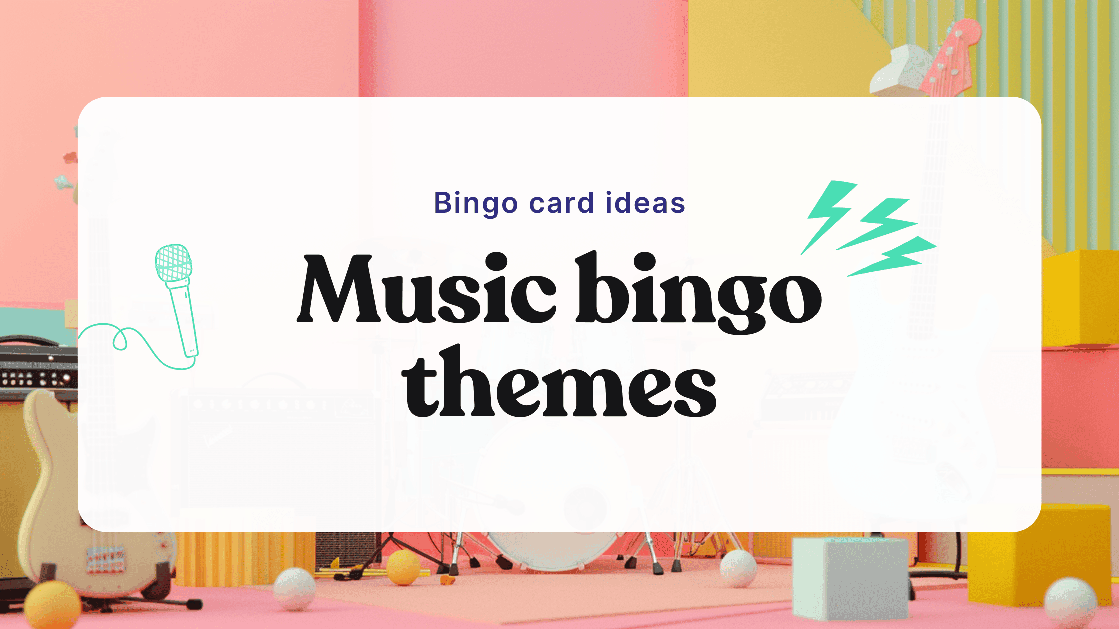 20 music bingo themes: A playlist for every party
