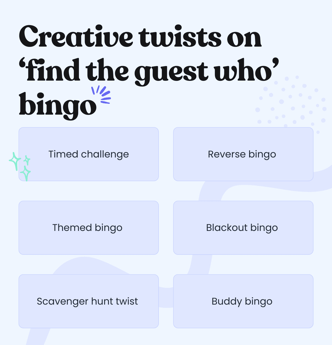 ways to play find the guest
